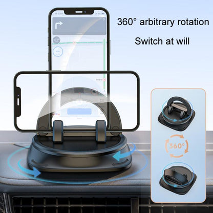 Z12 Car Center Console Fixed Navigation Phone Holder Installation-Free Snap-On Phone Support Bracket - Universal Car Holders by buy2fix | Online Shopping UK | buy2fix