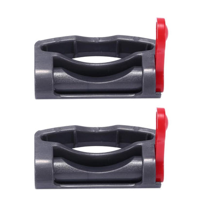2pcs For Dyson V7 / V8 / V10 / V11 / V15 Vacuum Cleaner Switch Latch Retainer(Main Body Gray+Red) - For Dyson Accessories by buy2fix | Online Shopping UK | buy2fix