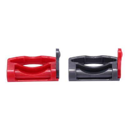 2pcs For Dyson V7 / V8 / V10 / V11 / V15 Vacuum Cleaner Switch Latch Retainer(Main Body Red+Gray) - For Dyson Accessories by buy2fix | Online Shopping UK | buy2fix
