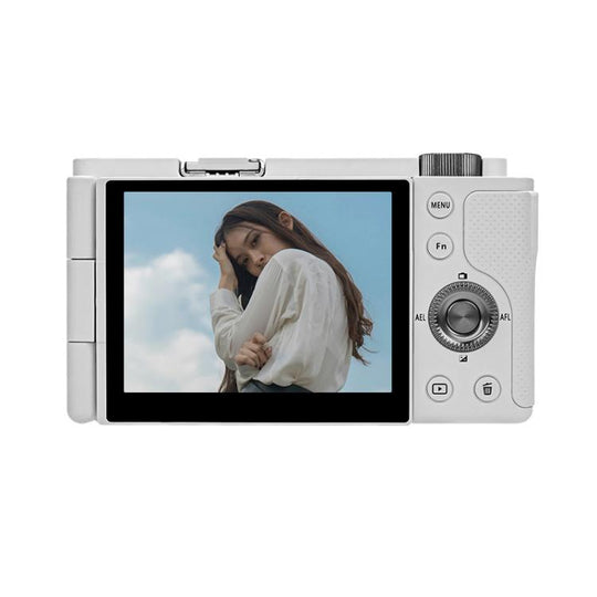 Ordro G930 8.0MP 5K CCD Digital Camera 5X Optical Zoom & Wide-Angle 3.2" Touch Screen Vlogging Camera(White)