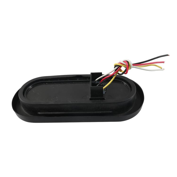 6 Inch Trailer Taillight 12V Multi-function RV Width Light, Specifications: 2pcs+Heat Shrink Tube - Warning Lights by buy2fix | Online Shopping UK | buy2fix