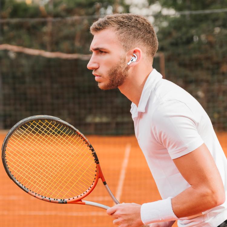 For AirPods Pro 2 AhaStyle PT189 1pair Ear Caps Silicone Anti-Lost and Non-Slip Ear Hooks(White Large) - Anti-dust & Ear Caps by AhaStyle | Online Shopping UK | buy2fix