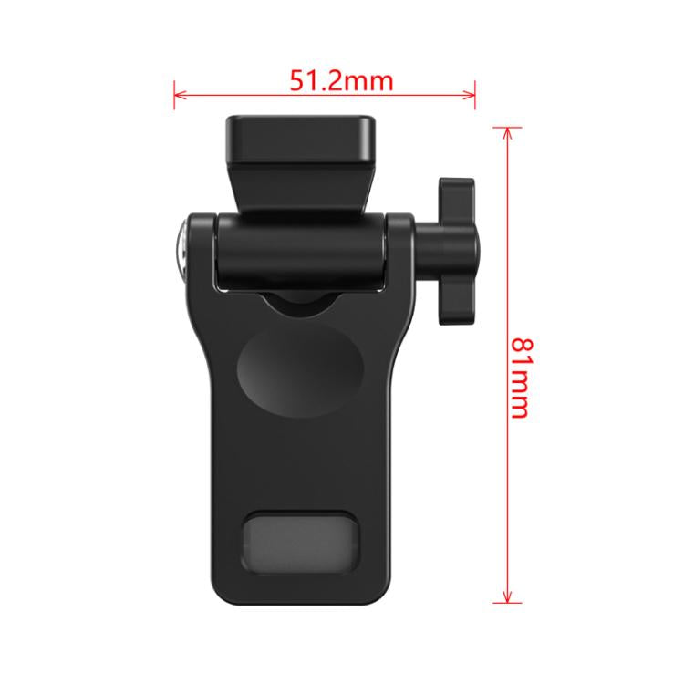 LED Selfie Fill Light Clamp Cell Phone Pocket Fill Light Cold Boot Clip Laptop Tablet External Fixed Holder(Balck) - Stand by buy2fix | Online Shopping UK | buy2fix