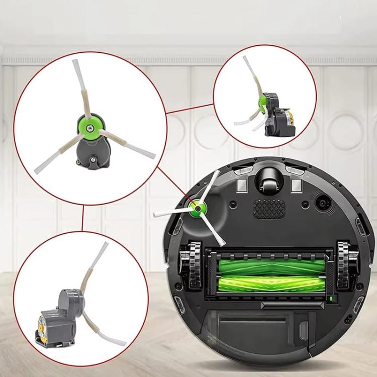 Side Brush Motor Tire Set For iRobot Roomba 500 /600 / 700 / 800 / 900 / I7 / S9 Vacuum Cleaner Accessories - For iRobot Accessories by buy2fix | Online Shopping UK | buy2fix