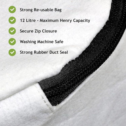 For Numatic Henry Hetty James Vacuum Cleaner Dust Bag Replacement Parts - Other Accessories by buy2fix | Online Shopping UK | buy2fix