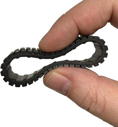 For iRobot Braava 380 / 380T / 320 / Mint 5200 Vacuum Cleaner Rubber Wheel(Black) - For iRobot Accessories by buy2fix | Online Shopping UK | buy2fix