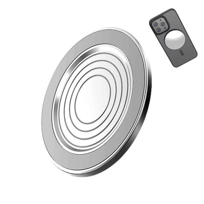 HEPAIL 101D-A Cell Phone Magnetic Selfie Mirror Magsaef Rear HD Photo Assist Convex Mirror(Silver) - Others Accessories by HEPAIL | Online Shopping UK | buy2fix