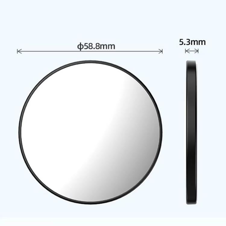 HEPAIL 101D-A Cell Phone Magnetic Selfie Mirror Magsaef Rear HD Photo Assist Convex Mirror(Silver) - Others Accessories by HEPAIL | Online Shopping UK | buy2fix