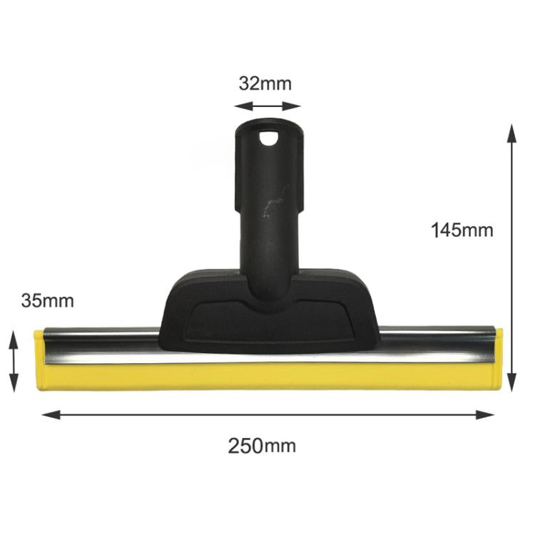 For Karcher SC2 / SC3 / SC4 / SC5 / CTK10 / CTK20 Steam Cleaner Glass Mirror Cleaning Nozzle Wiper Accessories 2.863-025.0, Style: Single Scraper - For Karcher Accessories by buy2fix | Online Shopping UK | buy2fix