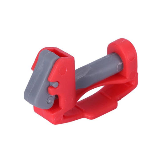 For Dyson V6 / V7 / V8 / V10 / V11 / V12 / V15 Vacuum Cleaner Switch Carabiner Holder(A Model Red Body Gray Key) - For Dyson Accessories by buy2fix | Online Shopping UK | buy2fix