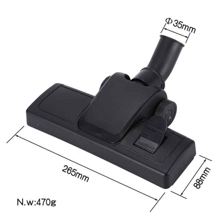 European Version 35mm Inner Diameter Industrial Vacuum Cleaner 2-Use Floor Brush - Other Accessories by buy2fix | Online Shopping UK | buy2fix