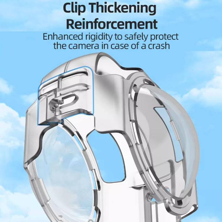 For Insta360 X4 HEPAIL AC37 Lens Anti-fog Snap-on Protective Mirror Front and Rear Lens Protectors - Len Accessories by HEPAIL | Online Shopping UK | buy2fix