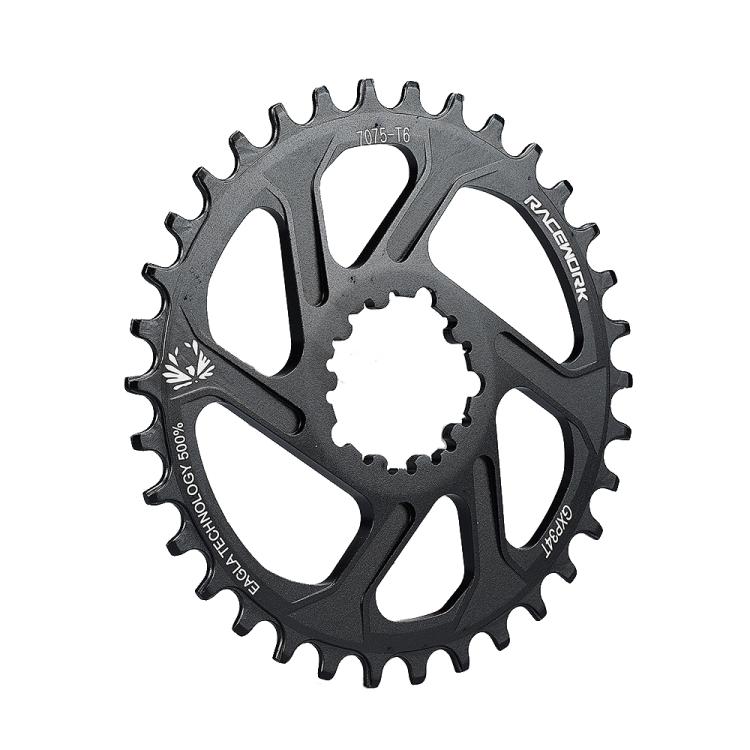 RACEWORK 7075-T6 For SRAM Mountain Bike Single Plate Round Bicycle Sprocket, Spec: 3mm 34T - Bicycle Chains & Rounds by RACEWORK | Online Shopping UK | buy2fix