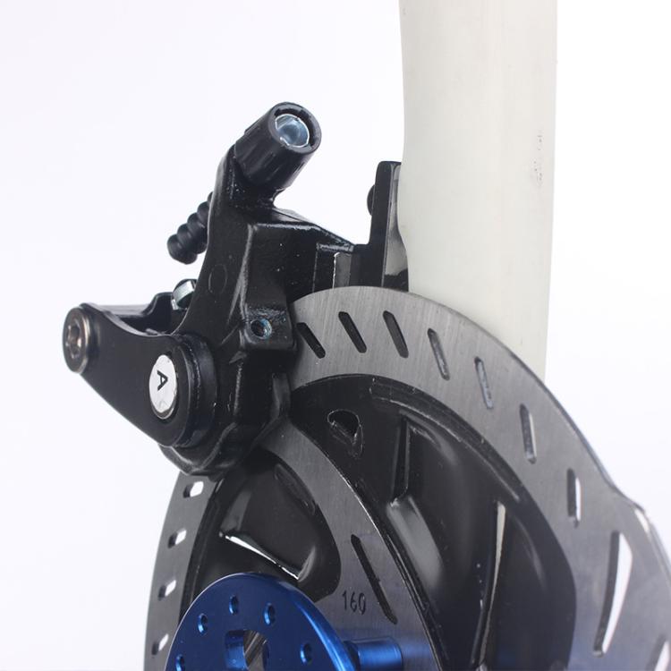 RACEWORK RK563 160mm Road Bike Disc Brake Flat Mount Mechanical Dual Side Actuation Caliper(1pair) - Bicycle Brake Parts by RACEWORK | Online Shopping UK | buy2fix