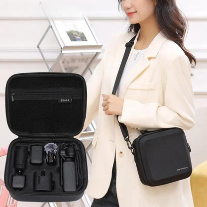 BKANO For DJI Osmo Pocket 3 Storage Bag All-in-One Kit Organizer Portable Backpack Case(Black) - Case & Bags by BKANO | Online Shopping UK | buy2fix