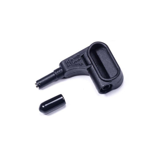 4mm Multimeter Solder-Free Magnetic Suction Head Terminal(Black BC0017013500)