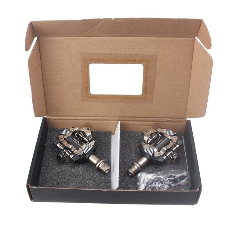 RACEWORK M8100 Mountain Bike Self-locking Pedal Ultra-light DU Bearing SPD Pedal, Color: Black - Pedals by RACEWORK | Online Shopping UK | buy2fix