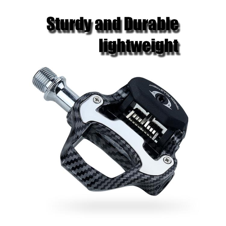 RACEWORK R358 Road Bike Self-locking Pedal Bearing Bicycle Pedal(For SPD system) - Pedals by RACEWORK | Online Shopping UK | buy2fix