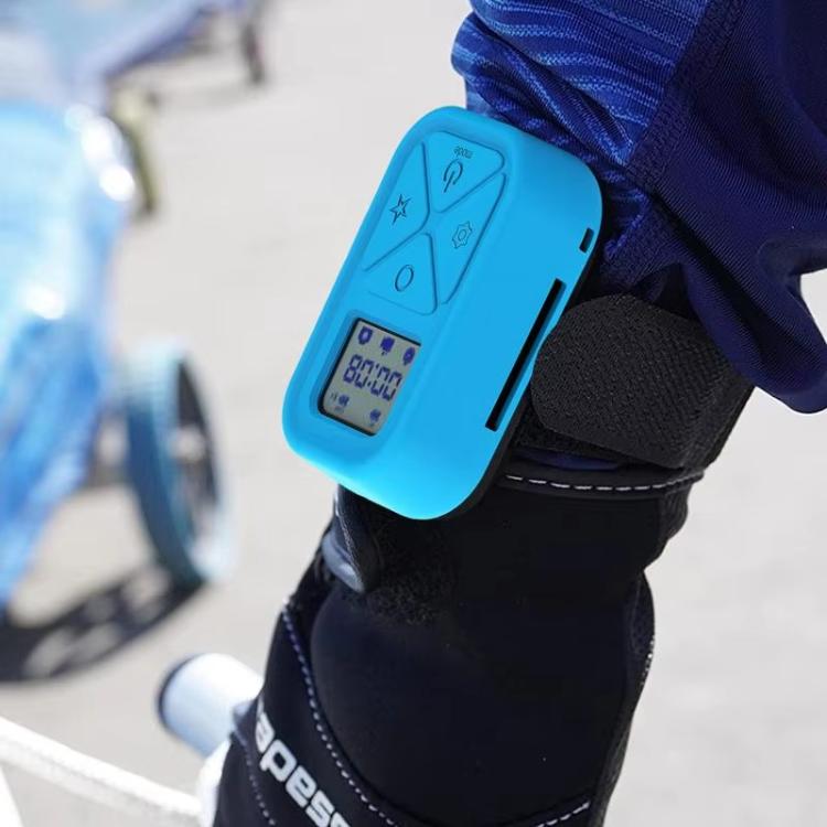 For TELESIN T10 Remote Control Silicone Protective Case Anti-scratch and Drop-proof Cover(Red) - Silicone Cases by buy2fix | Online Shopping UK | buy2fix