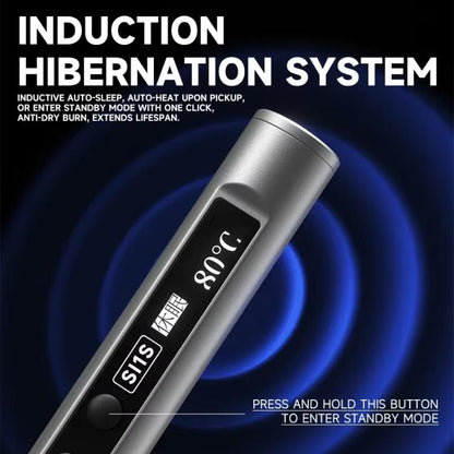 LUOWEI SI1S Intelligent Soldering Iron 100W Automatic Sleeping Thermostat Repair Soldering Iron Pen - Electric Soldering Iron by buy2fix | Online Shopping UK | buy2fix