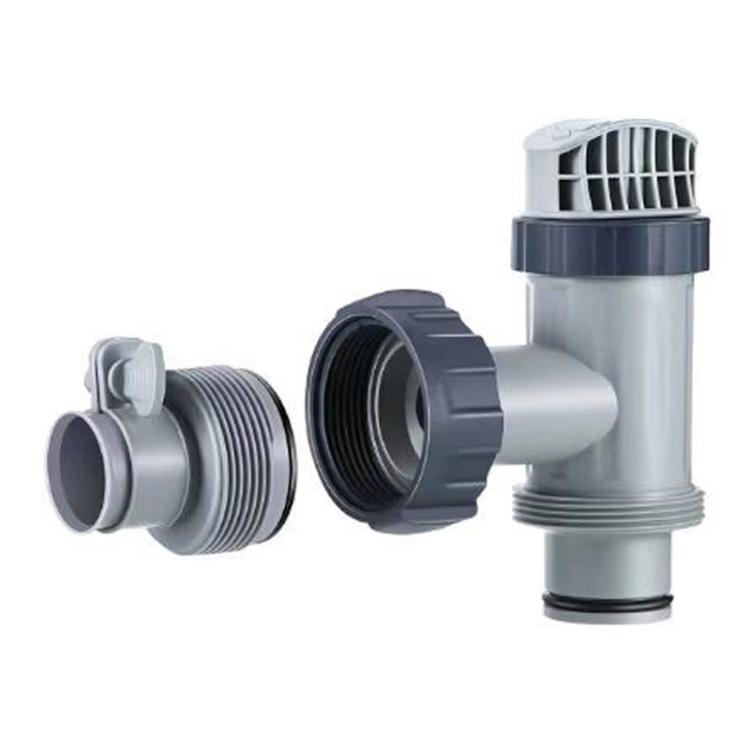 Pool Plunger Valve Hose Connector Compatible With Intex Filter Pump 28635EG 28633EG, Specification: Plunger Valve+B Model Adaptor - Swimming Pool Parts by buy2fix | Online Shopping UK | buy2fix