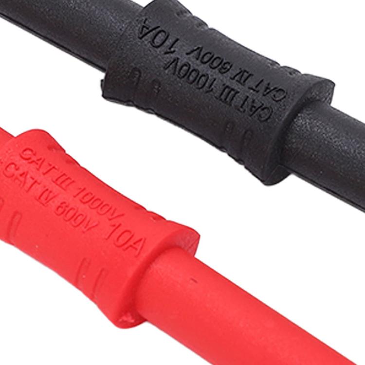 4mm Banana Adapter Multimeter Extension Cable Straight-through Connector(Black) - Other Tester Tool by buy2fix | Online Shopping UK | buy2fix