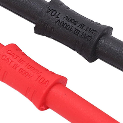 4mm Banana Adapter Multimeter Extension Cable Straight-through Connector(Black) - Other Tester Tool by buy2fix | Online Shopping UK | buy2fix