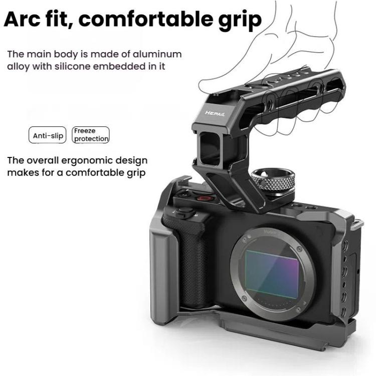 HEPAIL DSLR Camera Grip Rabbit Cage Universal Photographic Equipment Expansion Accessories Handheld, Style: Cold Shoe - Camera Cage by HEPAIL | Online Shopping UK | buy2fix