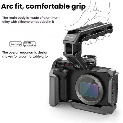 HEPAIL DSLR Camera Grip Rabbit Cage Universal Photographic Equipment Expansion Accessories Handheld, Style: Cold Shoe - Camera Cage by HEPAIL | Online Shopping UK | buy2fix
