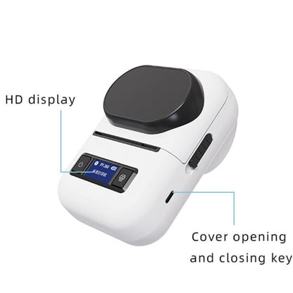 PT260 50mm/s  203DPI Bluetooth Thermal Label Printer, 57mm Print Width for Commercial & Office Use(Black) - Receipt Printers by buy2fix | Online Shopping UK | buy2fix