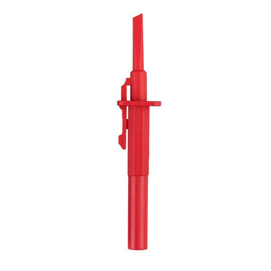 4mm Banana Jack Multimeter IC Clip Test Hook Telescopic Probe(Red)