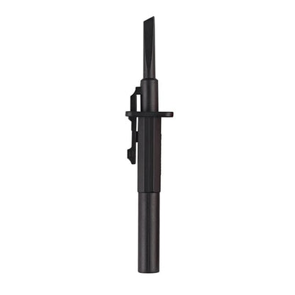 4mm Banana Jack Multimeter IC Clip Test Hook Telescopic Probe(Black) - Other Tester Tool by buy2fix | Online Shopping UK | buy2fix