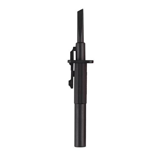 4mm Banana Jack Multimeter IC Clip Test Hook Telescopic Probe(Black)