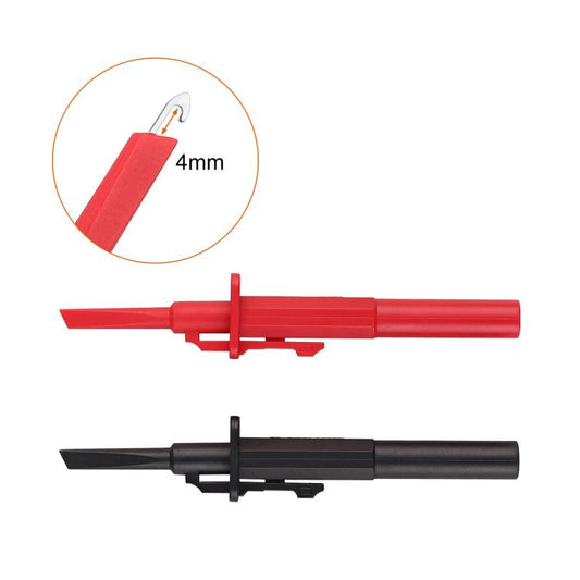 4mm Banana Jack Multimeter IC Clip Test Hook Telescopic Probe(Red) - Other Tester Tool by buy2fix | Online Shopping UK | buy2fix