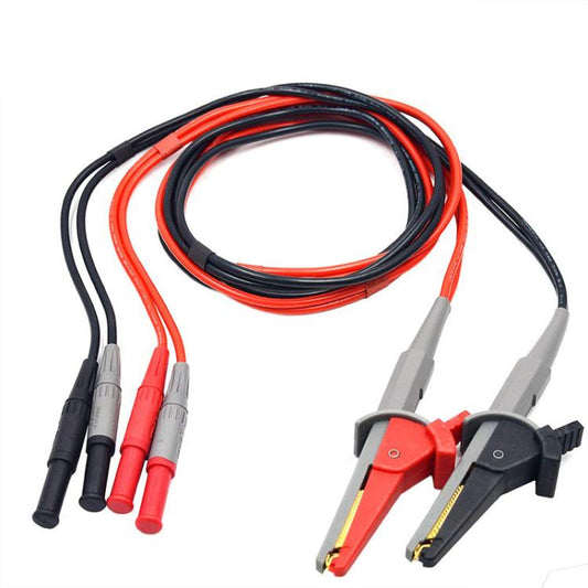 Multimeter Alligator Clip 4mm Banana Jack Test Pen Clip 4-Wire Silicone Test Clip(BC0001004800) - Other Tester Tool by buy2fix | Online Shopping UK | buy2fix