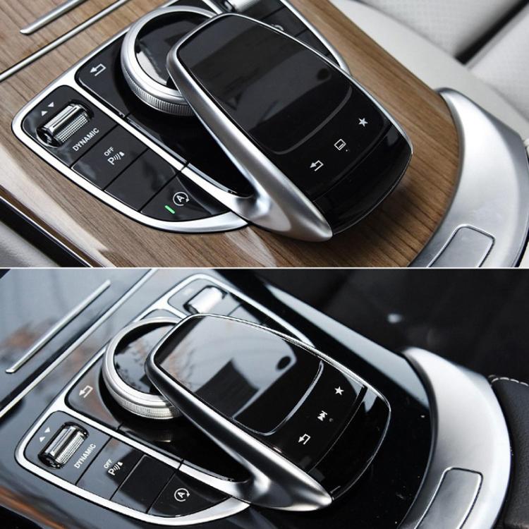 For Mercedes-Benz GLE / GLS New Model Car Multimedia Mouse Cover Multi-Function Handwriting Board Accessories 2059008018 2139008109 2059009927 - Car Switches by buy2fix | Online Shopping UK | buy2fix