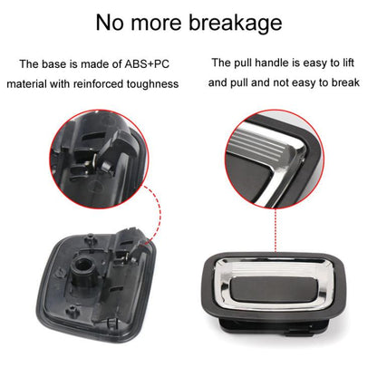 For Mercedes-Benz A / B / C / GLC / CLA / GLA / ML / GL / GLS / GLE Car Trunk Inside Puller Luggage Boot Switch 0996800284(Black) - Door Handles by buy2fix | Online Shopping UK | buy2fix