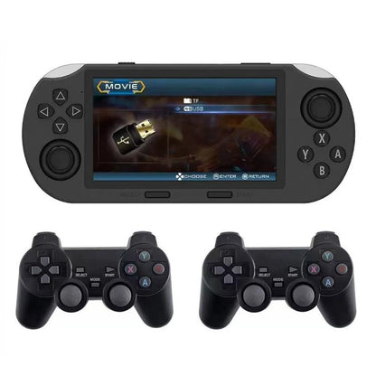 4.5-inch IPS Screen 64G Handheld Game Console Built-in 20000 Games, Model: SF3000 with 2 Handles - Pocket Console by buy2fix | Online Shopping UK | buy2fix