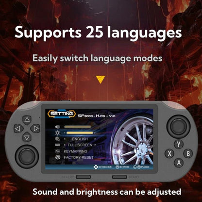 4.5-inch IPS Screen 64G Handheld Game Console Built-in 20000 Games, Model: SF3000 - Pocket Console by buy2fix | Online Shopping UK | buy2fix