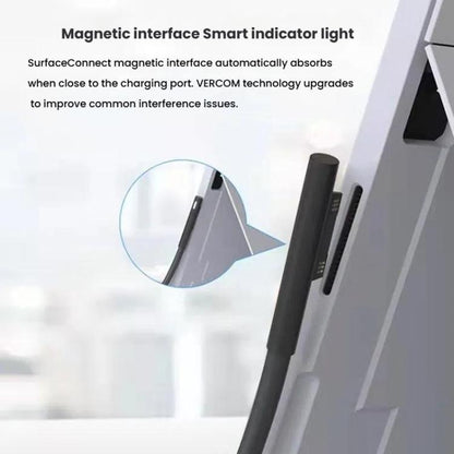 For Microsoft Surface Laptop 65W 15V 4A Fast Charger With 5V 1A  USB-A Port AC Adapter US Plug - For Microsoft by buy2fix | Online Shopping UK | buy2fix