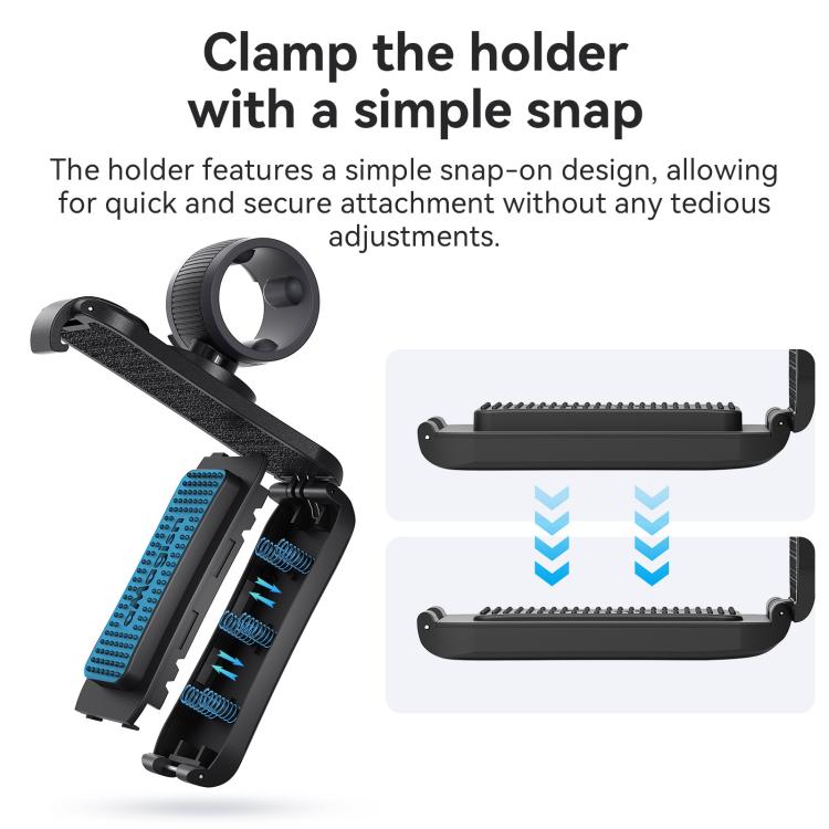 AMagisn Selfie Stick Hanger Action Camera Backpack Quick Attachment for Insta360 / DJI / GoPro(Black) - Backpack Clip by AMagisn | Online Shopping UK | buy2fix