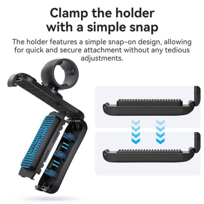 AMagisn Selfie Stick Hanger Action Camera Backpack Quick Attachment for Insta360 / DJI / GoPro(Black) - Backpack Clip by AMagisn | Online Shopping UK | buy2fix