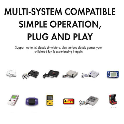 M10 Pro 4K TV Game Player 3D HD Retro Video Game Console 64G With Wired Controller - Pocket Console by buy2fix | Online Shopping UK | buy2fix