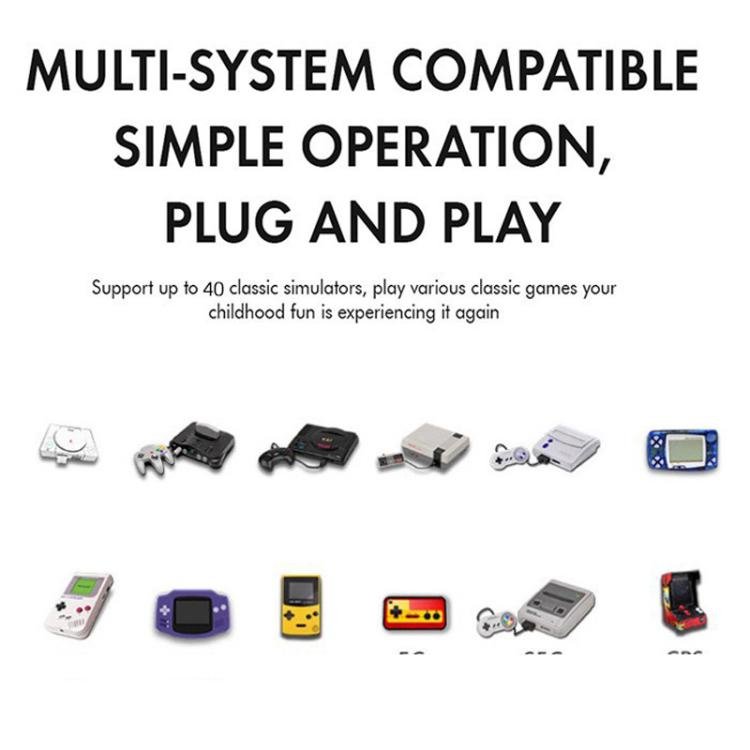 M10 Pro 4K TV Game Player 3D HD Retro Video Game Console 128G With Wired Controller - Pocket Console by buy2fix | Online Shopping UK | buy2fix