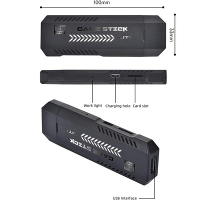 M10 Pro 4K TV Game Player 3D HD Retro Video Game Console 64G With Charged Controller - Pocket Console by buy2fix | Online Shopping UK | buy2fix