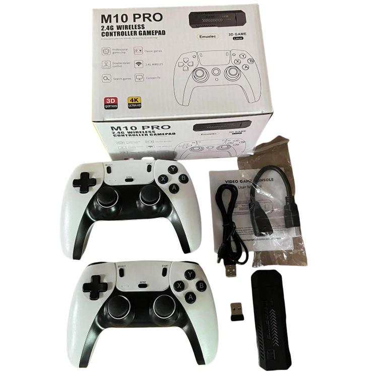 M10 Pro 4K TV Game Player 3D HD Retro Video Game Console 128G With Wired Controller - Pocket Console by buy2fix | Online Shopping UK | buy2fix