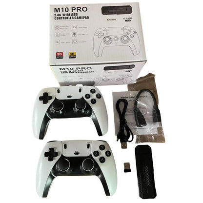 M10 Pro 4K TV Game Player 3D HD Retro Video Game Console 128G With Wired Controller - Pocket Console by buy2fix | Online Shopping UK | buy2fix