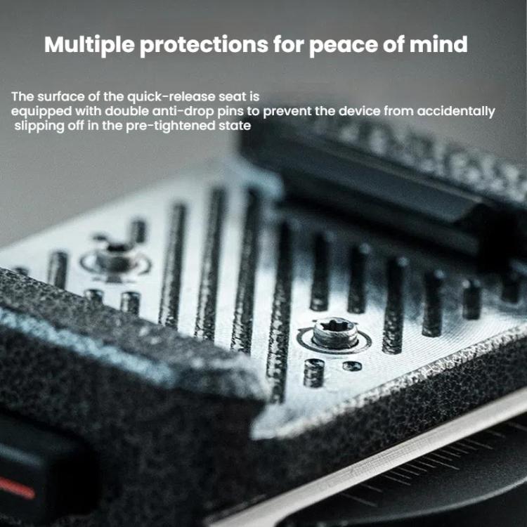 PGYTECH Camera Arca Quick Release Mount V2 Interface Tripod Accessory, Specifications: Set - Quick Release Plate by PGYTECH | Online Shopping UK | buy2fix
