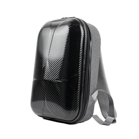 For DJI RS 4 Mini Large Capacity Waterproof Handheld Stabilizer PC Hard Shell Backpack(Carbon Fiber)