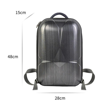 For DJI RS 4 Mini Large Capacity Waterproof Handheld Stabilizer PC Hard Shell Backpack(Brushed) - Backpacks & Bags by buy2fix | Online Shopping UK | buy2fix